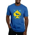 thumbnail image 1 of CafePress - The Ghost Of Kyiv Card Pro Ukraine Suppo T Shirt - Men's Fitted T-Shirt, 1 of 4