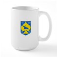 thumbnail image 1 of CafePress - The Ghost Of Kyiv, Stand With Ukraine T Shirt Mugs - 15 oz Ceramic Large White Novelty Mug, 1 of 6