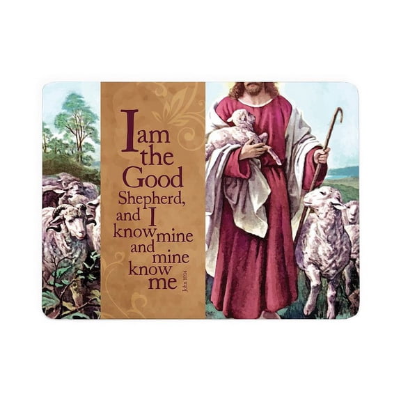 CafePress - The Good Shepherd - Large Sherpa Fleece Throw Blanket 80" x 60"