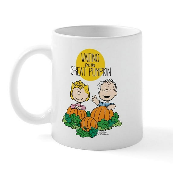CafePress - The Great Pumpkin Is Coming Mug - 11 oz Ceramic Mug - Novelty Coffee Tea Cup