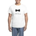 thumbnail image 1 of CafePress - The Groom Bow Tie Men's Light Pajamas - Men's Light Loose Fit Cotton Pajama Set, 1 of 7
