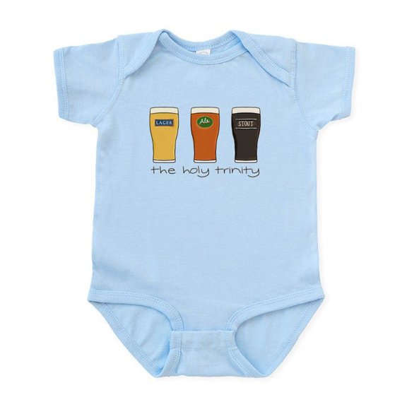 CafePress - The Holy Trinity Infant Bodysuit - Baby Light Bodysuit, Size Newborn - 24 Months