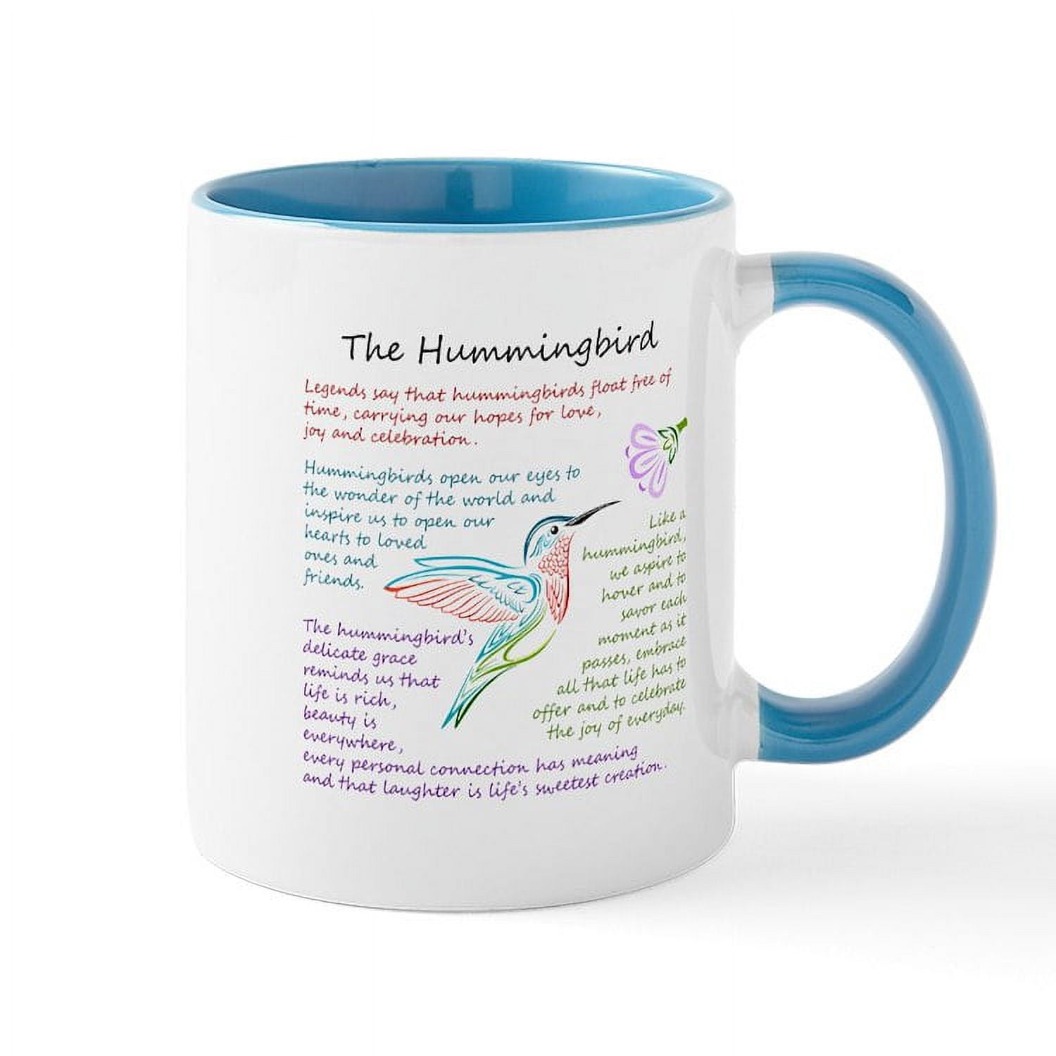 CafePress - The Hummingbird Mugs - 11 oz Ceramic Mug - Novelty Coffee Tea  Cup - Walmart.com