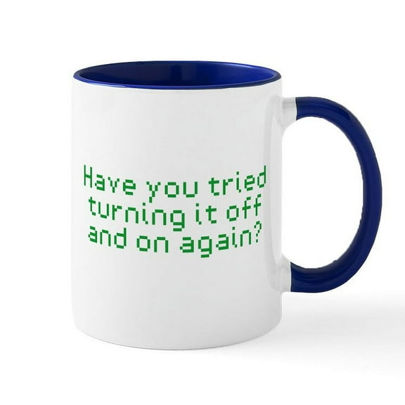 CafePress - The IT Crowd Mug - 11 oz Ceramic Mug - Novelty Coffee Tea Cup
