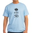 thumbnail image 1 of CafePress - The King Is 50 T Shirt - Men's Classic Graphic T-Shirt, 1 of 4