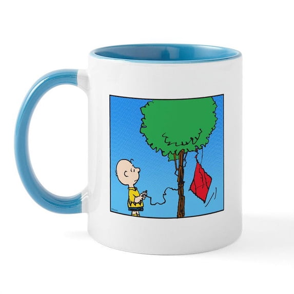 CafePress - The Kite Eating Tree Mug - 11 oz Ceramic Mug - Novelty Coffee Tea Cup