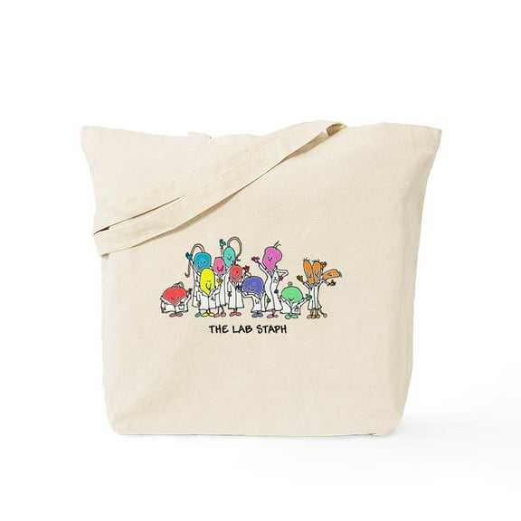 CafePress - The Lab Staph Tote Bag - Unisex Canvas Tote Bag, Beige, 1-Piece