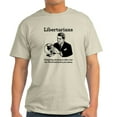 thumbnail image 1 of CafePress - The Libertarian Plot Light T Shirt - Men's Classic Graphic T-Shirt, 1 of 4