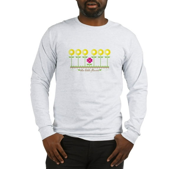 CafePress - The Little Flower Long Sleeve T Shirt - Unisex Cotton Long Sleeve T-Shirt