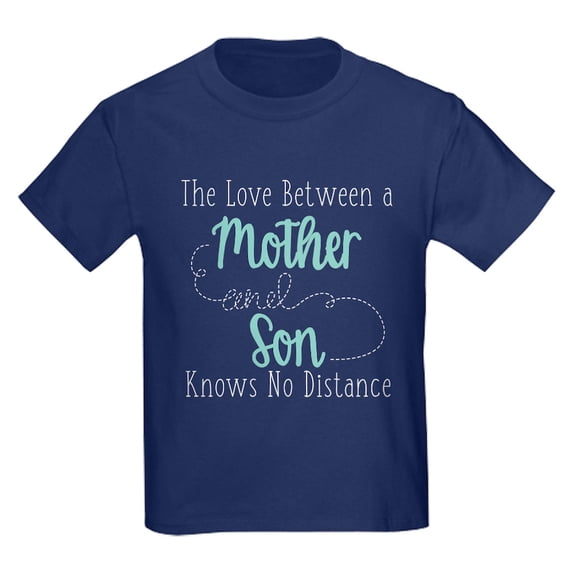 CafePress - The Love Between A Mother And So Kids Dark T Shirt - Dark T-Shirt Kids XS-XL