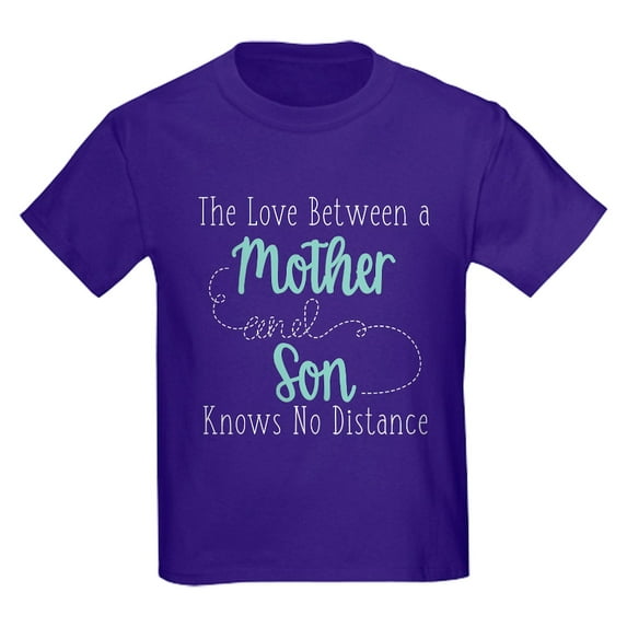 CafePress - The Love Between A Mother And So Kids Dark T Shirt - Dark T-Shirt Kids XS-XL