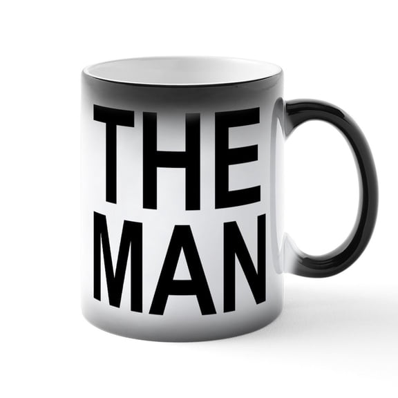 CafePress - The Man: - 11 oz Color Changing Magic Mug