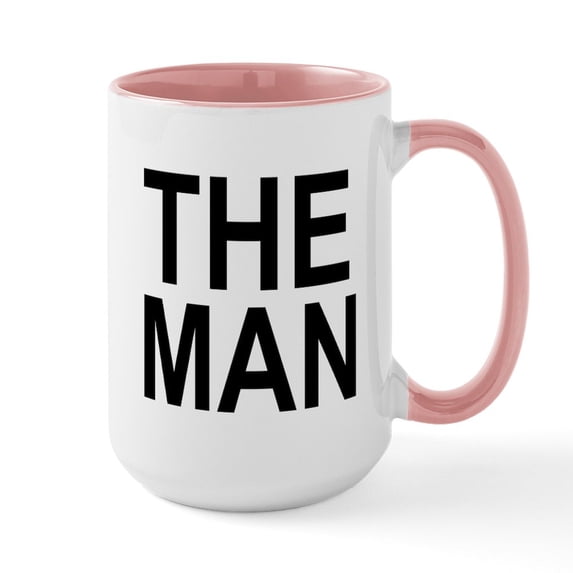 CafePress - The Man: Mug - 15 oz Ceramic Large White Novelty Mug