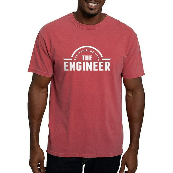CafePress - The Man The Myth The Engineer Men's Comfort Colors - Mens Comfort Colors Shirt
