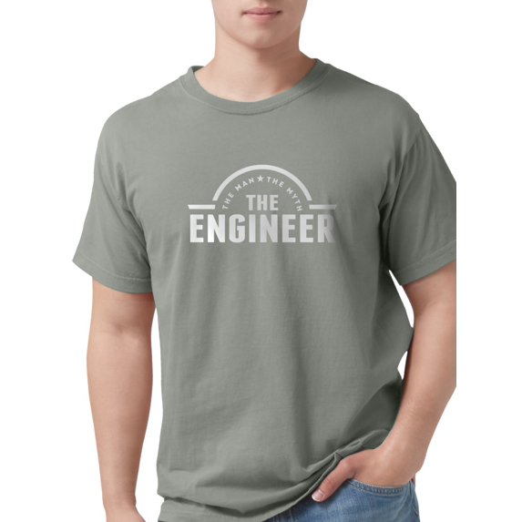 CafePress - The Man The Myth The Engineer Men's Comfort Colors - Mens Comfort Colors® Shirt
