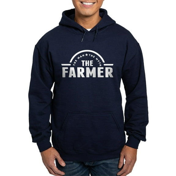 CafePress - The Man The Myth The Farmer Hoodie - Pullover Hoodie, Classic, Comfortable Hooded Sweatshirt