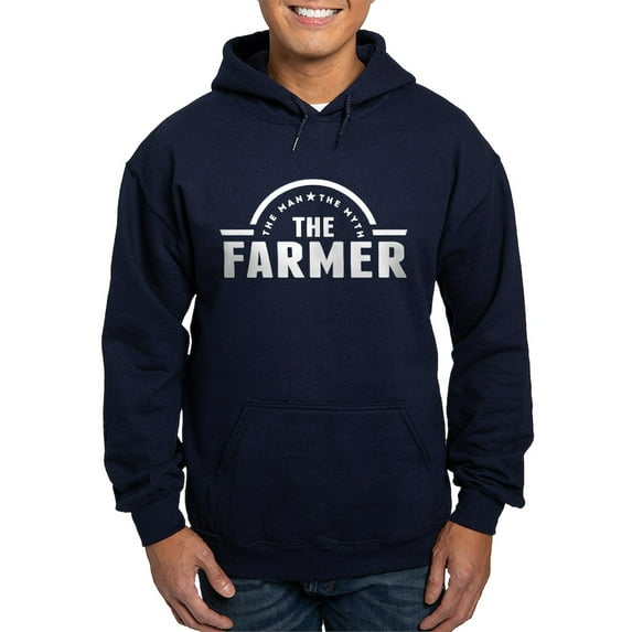 CafePress - The Man The Myth The Farmer Hoodie - Pullover Hoodie, Classic, Comfortable Hooded Sweatshirt