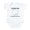 thumbnail image 1 of CafePress - The Molar Bear. Fighting Against Enamel Cruelty Bo - Baby Light Bodysuit, Size Newborn - 24 Months, 1 of 4