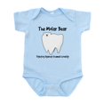 thumbnail image 1 of CafePress - The Molar Bear. Fighting Against Enamel Cruelty Bo - Baby Light Bodysuit, 1 of 4