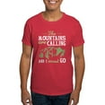 thumbnail image 1 of CafePress - The Mountains Are Calling Dark T Shirt - Men's Classic Graphic Cotton T-Shirt, 1 of 4
