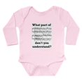 thumbnail image 1 of CafePress - The Musician Body Suit - Long Sleeve Cotton Baby Bodysuit, 1 of 4