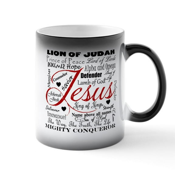 CafePress - The Name Of Jesus - 11 oz Color Changing Magic Mug