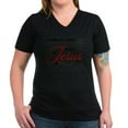 thumbnail image 1 of CafePress - The Name Of Jesus T Shirt - Women's V-Neck Dark T-Shirt, 1 of 4