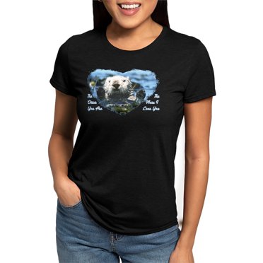 CafePress - The Otter You Are Women's Deluxe T Shirt - Womens Tri-blend T-Shirt