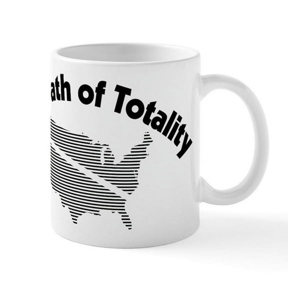 CafePress - The Path Of Totality - 11 oz Ceramic Mug - Novelty Coffee Tea Cup