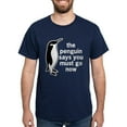 thumbnail image 1 of CafePress - The Penguin Says Dark T Shirt - Men's Classic Graphic Cotton T-Shirt, 1 of 4