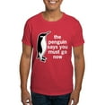 thumbnail image 1 of CafePress - The Penguin Says Dark T Shirt - Men's Classic Graphic Cotton T-Shirt, 1 of 4