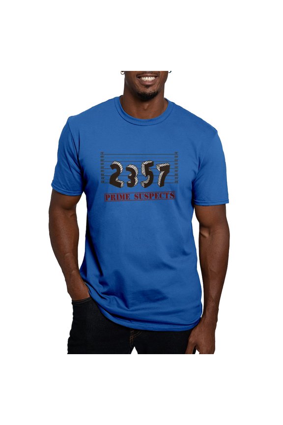 - The Prime Number Suspects Men's Classic T Shirt - Men's Fitted T-Shirt