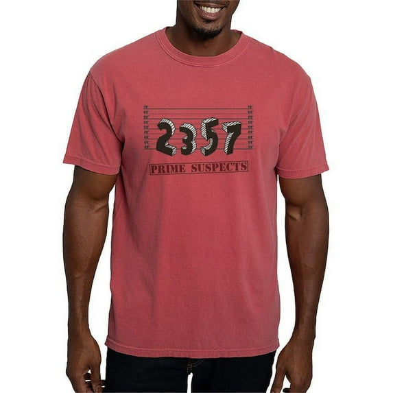 CafePress - The Prime Number Suspects Men's Comfort Colors® T - Mens Comfort Colors Shirt
