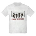 thumbnail image 1 of CafePress - The Prime Number Suspects T Shirt - Light T-Shirt Kids XS-XL, 1 of 4