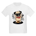thumbnail image 1 of CafePress - The Pug Sings The Blues Kids T Shirt - Light Classic Kids Graphic, Short Sleeve T-Shirt, Sizes XS-XL, 1 of 4