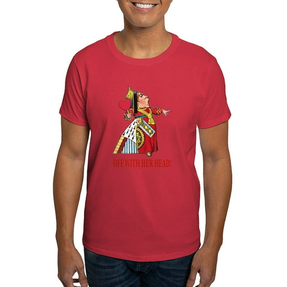 CafePress - The Queen Of Hearts Dark T Shirt - Men's Classic Graphic Cotton T-Shirt