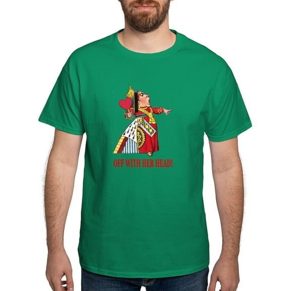 CafePress - The Queen Of Hearts Dark T Shirt - Men's Classic Graphic Cotton T-Shirt