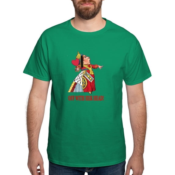 CafePress - The Queen Of Hearts Dark T Shirt - Men's Classic Graphic Cotton T-Shirt