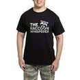 thumbnail image 1 of CafePress - The Raccoon Whisperer Men's Dark Pajamas - Men's Dark Loose Fit Cotton Pajama Set, 1 of 7