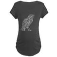thumbnail image 1 of CafePress - The Raven By Poe As A Word Cloud Maternity T Shirt - Maternity Dark T-Shirt, 1 of 3