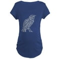 thumbnail image 1 of CafePress - The Raven By Poe As A Word Cloud Maternity T Shirt - Maternity Dark T-Shirt, 1 of 3