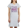 thumbnail image 1 of CafePress - The Real Boss - Women's Nightshirt, 1 of 4