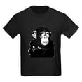 thumbnail image 1 of CafePress - The Shady Monkey T Shirt - Dark T-Shirt Kids XS-XL, 1 of 4