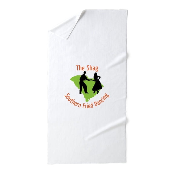 CafePress - The Shag Southern Fried Dancing - Large Beach Towel, Soft 30"x60" Towel with Unique Design