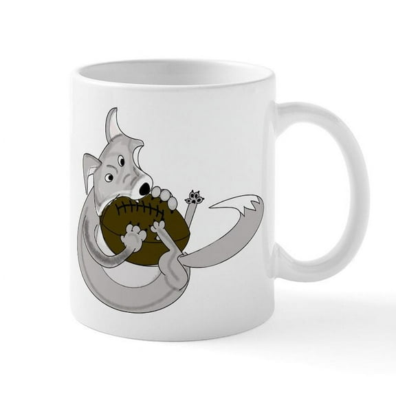 CafePress - The Silver Fox Mug - 11 oz Ceramic Mug - Novelty Coffee Tea Cup