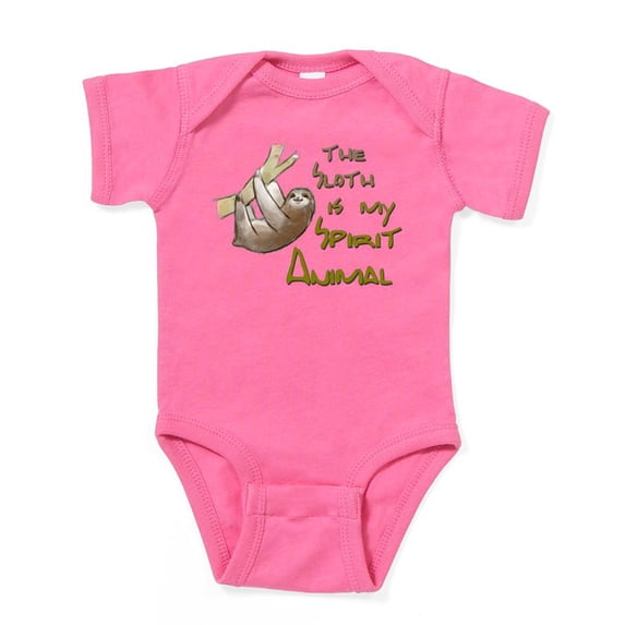 CafePress - The Sloth Is My Spirit Animal - Cute Infant Bodysuit Baby Romper - Size Newborn - 24 Months
