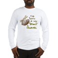 thumbnail image 1 of CafePress - The Sloth Is My Spirit Animal Long Sleeve T Shirt - Unisex Cotton Long Sleeve T-Shirt, 1 of 4