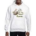 thumbnail image 1 of CafePress - The Sloth Is My Spirit Animal Men's Hooded Sweatsh - Pullover Hoodie, Hooded Sweatshirt, 1 of 4