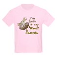 thumbnail image 1 of CafePress - The Sloth Is My Spirit Animal T Shirt - Light T-Shirt Kids XS-XL, 1 of 4