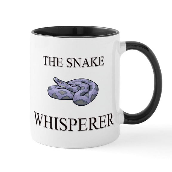 CafePress - The Snake Whisperer Mug - 11 oz Ceramic Mug - Novelty Coffee Tea Cup